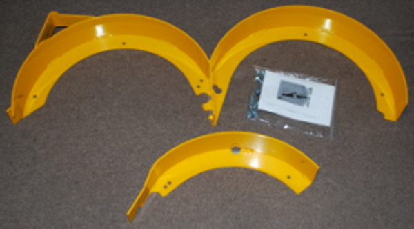 61" Mulch Baffle Kit for Aero Core - Click Image to Close